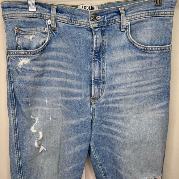 Agolde Roxanne Super High Rise Skinny Size 30 - Picture 4 of 15